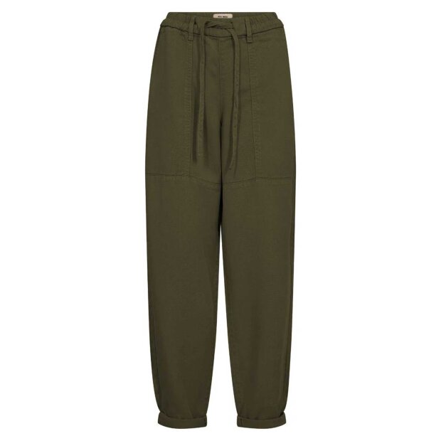 MOS MOSH - MAISON STALOM PANTS | OLIVE NIGHT