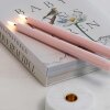 UYUNI - LED TAPER CANDLE TWIN PACK | ROSE POWDER