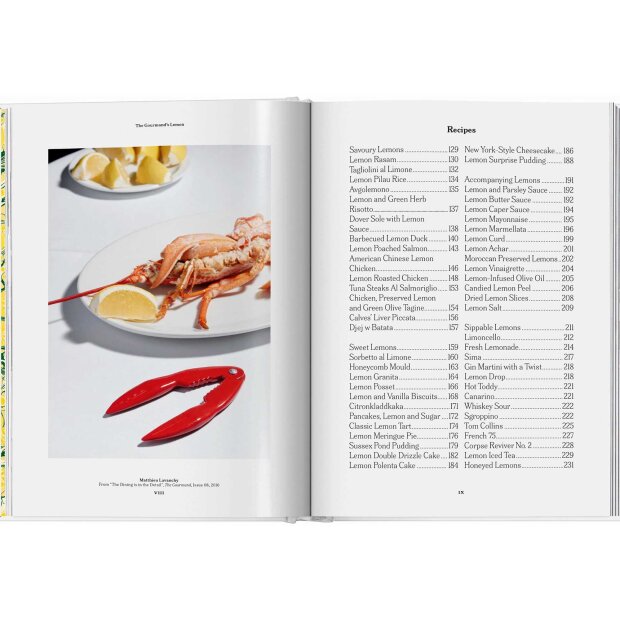 NEW MAGS - THE GOURMAND'S LEMON. A COLLECTION OF STORIES AND RECIPES