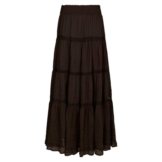 NEO NOIR - FELICIA VOILE NEDERDEL | DARK BROWN