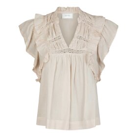 NEO NOIR - JAYLA VOILE TOP | IVORY