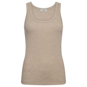 BRUUN & STENGADE - CHARLOTTE REGULAR FIT TOP | SAND