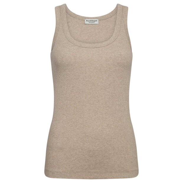BRUUN & STENGADE - CHARLOTTE REGULAR FIT TOP | SAND
