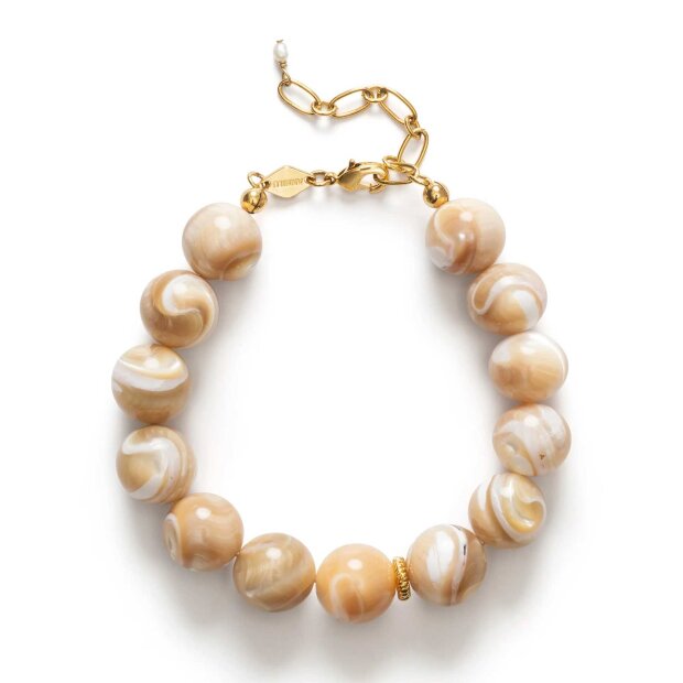 ANNI LU - JETSET GEMS BRACELET | CREAM