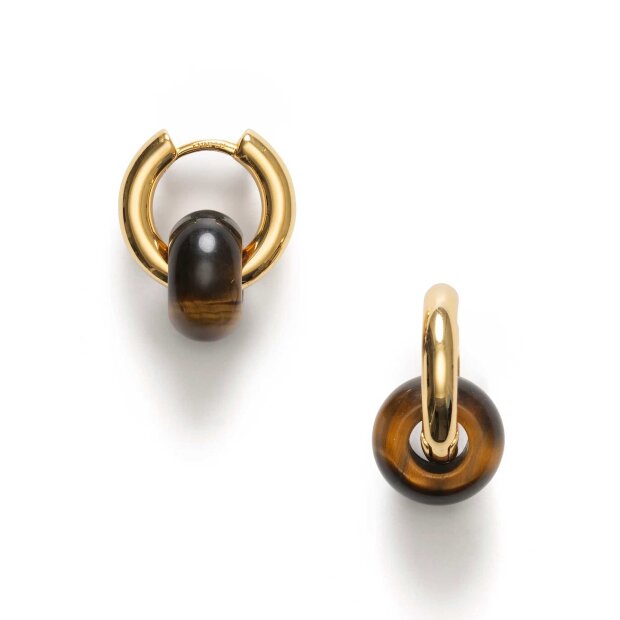 ANNI LU - GLAZED DONUT HOOPS | EYE OF THE TIGER