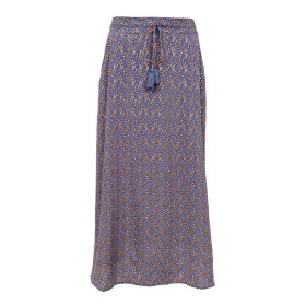 BLACK COLOUR - LUNA REGULAR SKIRT | BLUE MIST