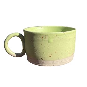 SANDKAAS KERAMIK - CRUSH CUP | LYSEGRØN