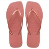 HAVAIANAS - SLIM SQUARE KLIPKLAPPER | CANYON CLAY