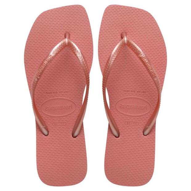 HAVAIANAS - SLIM SQUARE KLIPKLAPPER | CANYON CLAY