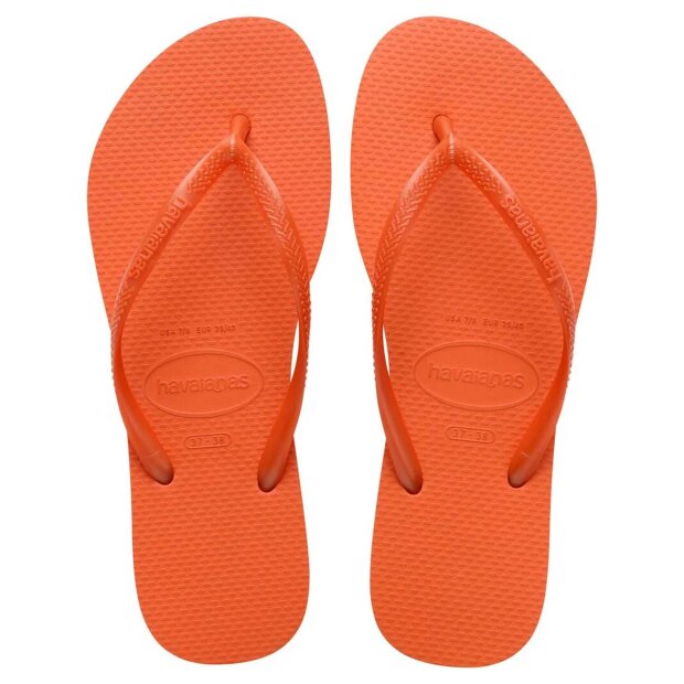 HAVAIANAS - SLIM KLIPKLAPPER | SUNSET ORANGE