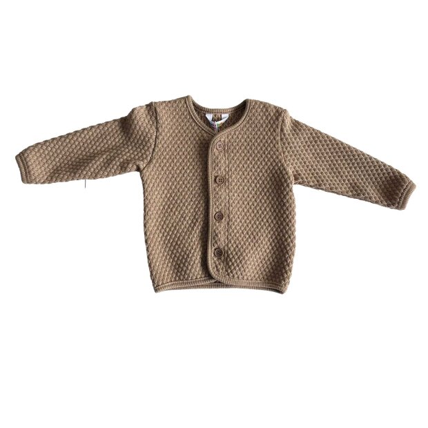JOHA - CARDIGAN | MØRK BEIGE