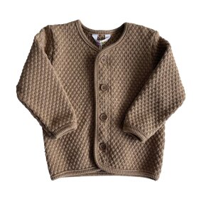 JOHA - CARDIGAN | MØRK BEIGE