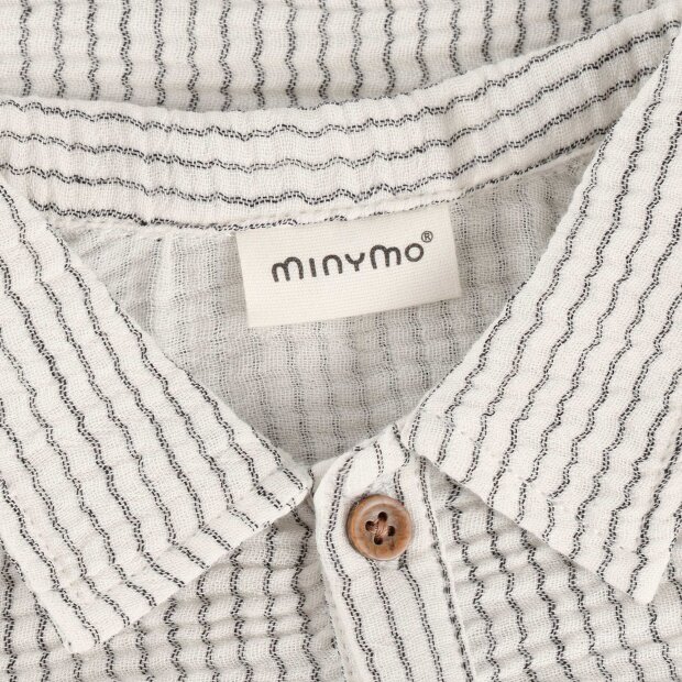 MINYMO - SHIRT SS Y/D | ODYSSEY GRAY 