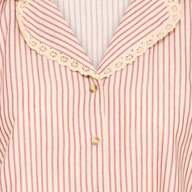 ATELIER REVE - MONE BLOUSE | MONE Y/D STRIPE