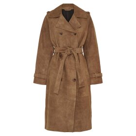 BTF CPH - GRETTA SUEDE TRENCHCOAT