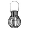 UYUNI - UPSIDE DOWN LANTERN - LARGE | BLACK
