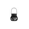 UYUNI - UPSIDE DOWN LANTERN - SMALL | BLACK