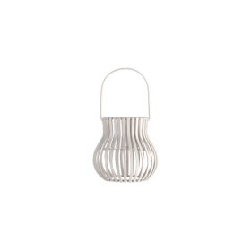 UYUNI - UPSIDE DOWN LANTERN - SMALL | LIGHT GREY