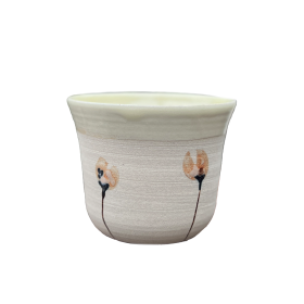 STINEMEI KERAMIK - KOP U/HANK - LAV | GUL/VALMUE