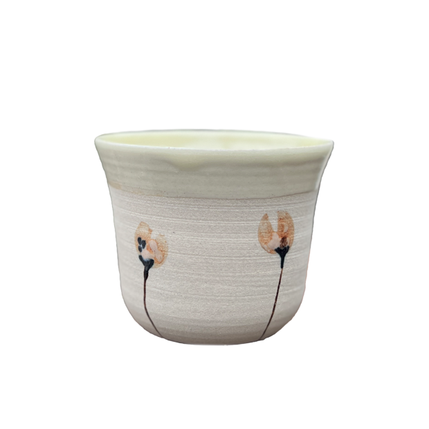 STINEMEI KERAMIK - KOP U/HANK - LAV | GUL/VALMUE