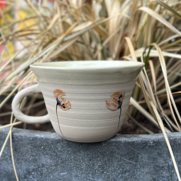 STINEMEI KERAMIK - KOP M/HANK | GUL/VALMUE