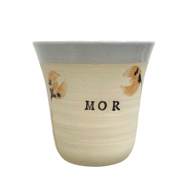 STINEMEI KERAMIK - PERSONLIG KOP | MOR/BLÅ/VALMUE