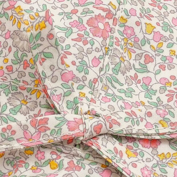 HUTTELIHUT - SUMMER HAT LIBERTY FAB | DOUBLE CREAM