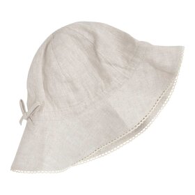 HUTTELIHUT - SUMMER HAT LINEN | ANTIQUE WHITE