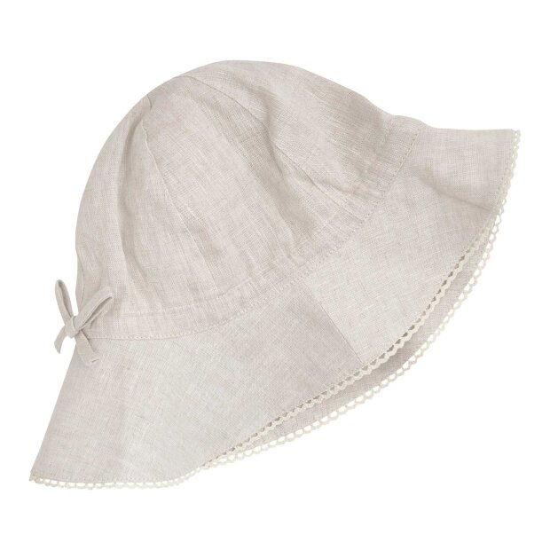 HUTTELIHUT - SUMMER HAT LINEN | ANTIQUE WHITE