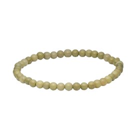 SOI - PETITE STRETCH ARMBÅND | GRØN ALASHAN AGAT