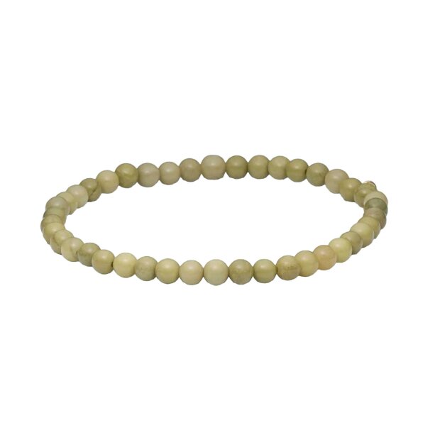 SOI - PETITE STRETCH ARMBÅND | GRØN ALASHAN AGAT