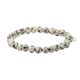 SOI - ESSENTIAL STRETCH ARMBÅND | DALMATINER JASPIS