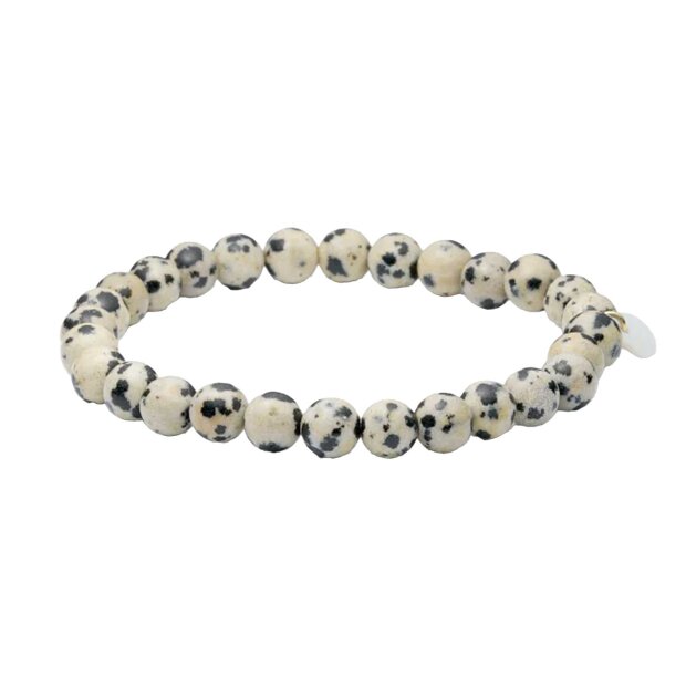 SOI - ESSENTIAL STRETCH ARMBÅND | DALMATINER JASPIS