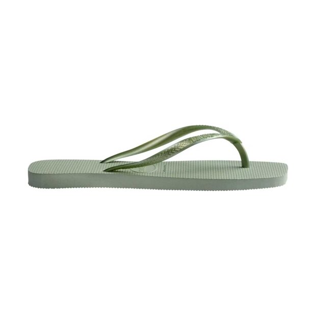 HAVAIANAS - SLIM SQUARE KLIPKLAPPER | SMOKE GREEN