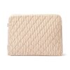STUDIO FEDER - LARA LAPTOP CASE - COTTON | BROWN BEACH STRIPE
