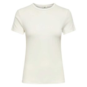 JDY - LUCKY S/S O-NECK T-SHIRT | CLOUD DANCER