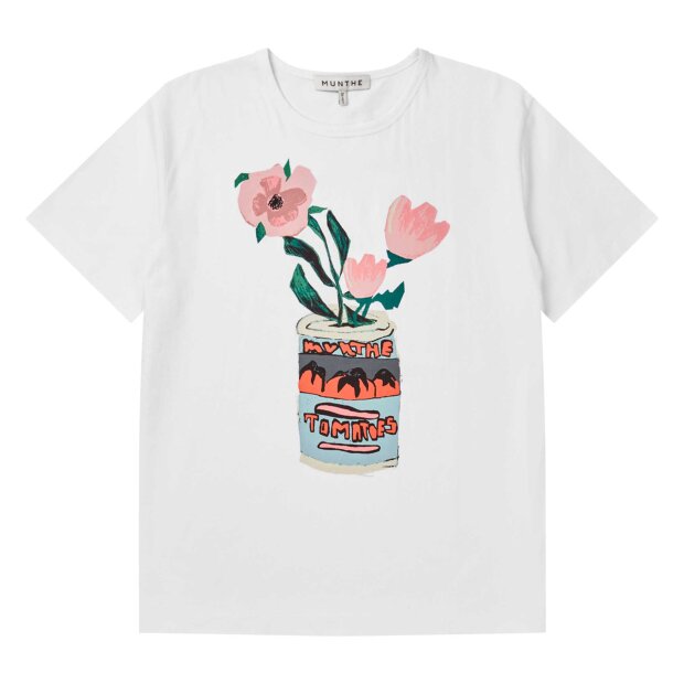 MUNTHE - BALWIN T-SHIRT | WHITE