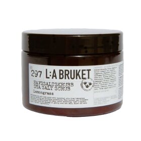 LA BRUKET - SALT SCRUB 420G | LEMONGRASS