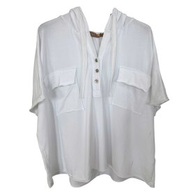 MARTA DU CHATEAU - THALINA BLOUSE | WHITE