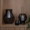 UYUNI - UPSIDE DOWN LANTERN - MEDIUM | BLACK UYUNI - UPSIDE DOWN LANTERN - MEDIUM | BLACK
