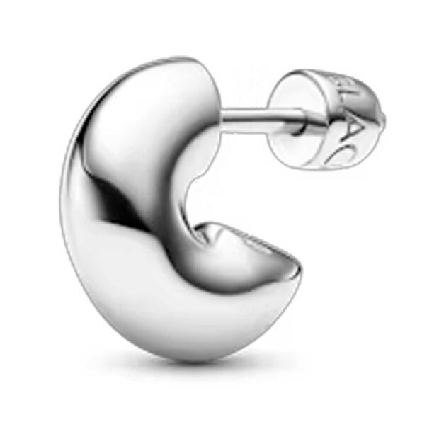 MARIA BLACK - PRIMA HOOP LARGE | SØLV