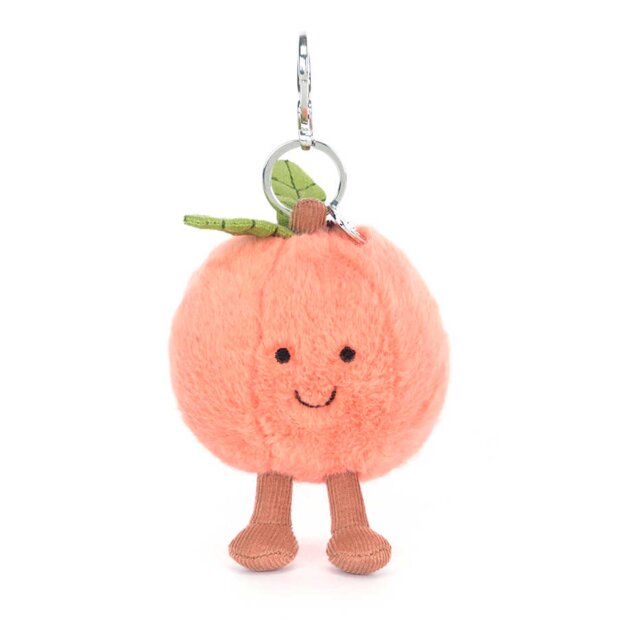 JELLYCAT - AMUSEABLES PEACH BAG CHARM