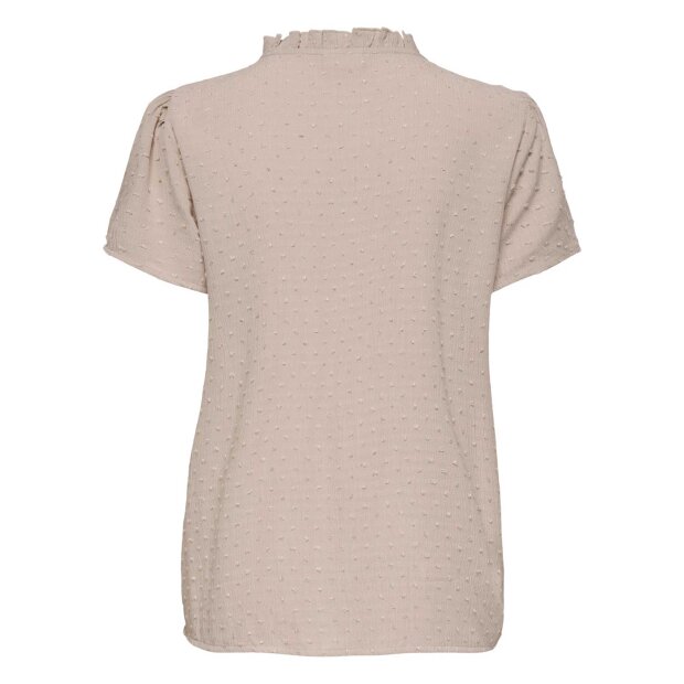 JDY - LIMA LIFE S/S TOP | CHATEAU GRAY