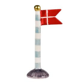 SPEEDTSBERG - KERAMIKFLAG 19CM | SORT FOD