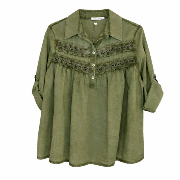 CABANA LIVING - CANYON G BLUSE | KAKI