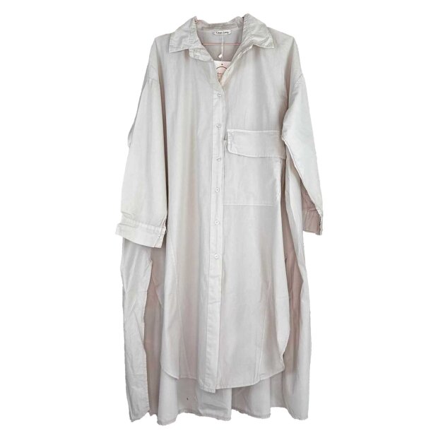 CABANA LIVING - ZEN TOKYO LANG SKJORTEKJOLE | BEIGE