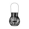 UYUNI - UPSIDE DOWN LANTERN - MEDIUM | BLACK UYUNI - UPSIDE DOWN LANTERN - MEDIUM | BLACK