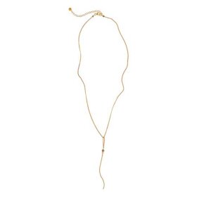STINE A - BOUNCE Y-SHAPE NECKLACE | FORGYLDT