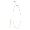 STINE A - BOUNCE Y-SHAPE NECKLACE | FORGYLDT
