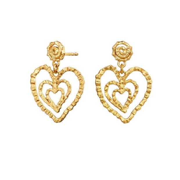 MAANESTEN - BEATE PETITE EARRINGS | FORGYLDT